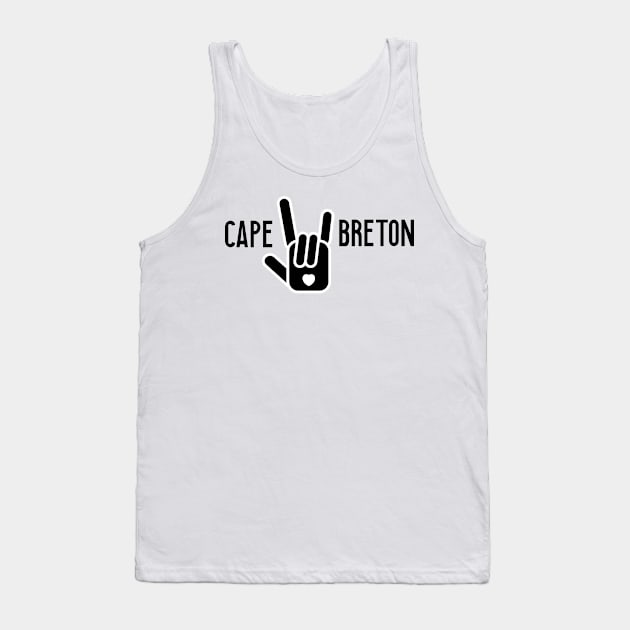 CAPE BRETON I LOVE YOU Tank Top by SALTY TEES & CO.